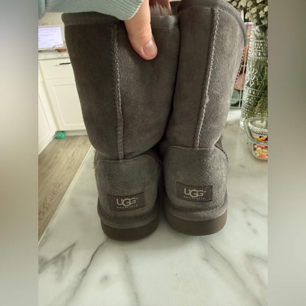 Gray Ugg classic boots - image 1